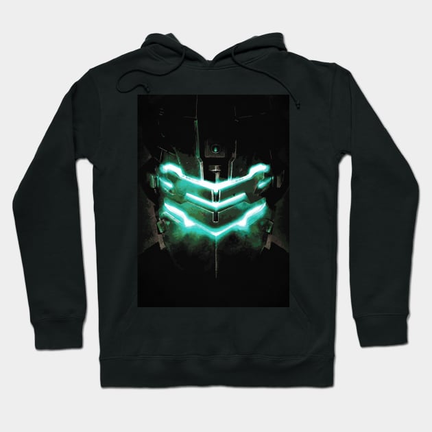 Dead space helmet Hoodie by Durro